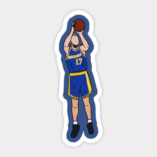 Chris Mullin Jumpshot - Golden State Warriors Sticker